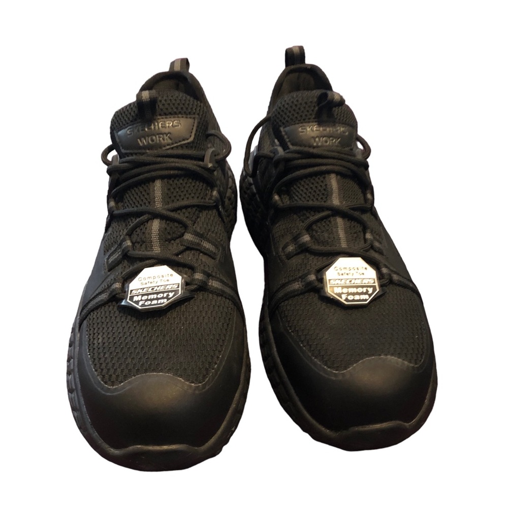 NWT Skechers Monster Comp Toe Black Size 10.5 Mens